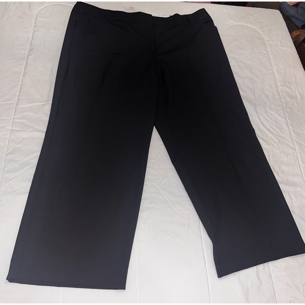 New EST. 1946 Black Curvy Shape Enhancing Pants Plus Size 26W